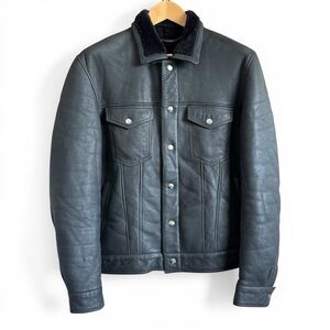 ELEVENTY Platinum | Spanish Lamb Shearling Trucker Jacket IT 54 (US L)